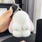 💕🐰 Ръчно изработени меки зайчета PomPom Charms（🎁Издание в кутия）