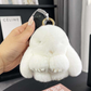 💕🐰 Ръчно изработени меки зайчета PomPom Charms（🎁Издание в кутия）