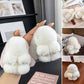 💕🐰 Ръчно изработени меки зайчета PomPom Charms（🎁Издание в кутия）