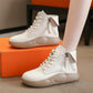 【✨2025 Нови продукти】👢Дебела подметка Faux Fuzzy ботуши