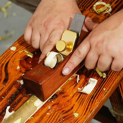 Ръчно изработен полукръгъл ренде от индонезийско палисандрово дърво