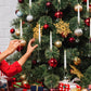 🎁Ранна коледна промоция🎄Коледни LED свещи с прозрачни кристални топки за окачване