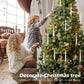 🎁Ранна коледна промоция🎄Коледни LED свещи с прозрачни кристални топки за окачване