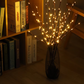 Pousbo® LED върбово клонче с LED светлини Клонче с LED светлини, работещо с батерии