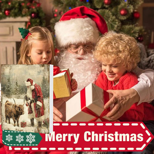 🔥 Адвентен календар с мотив на шотландска планинска крава 🐮💕