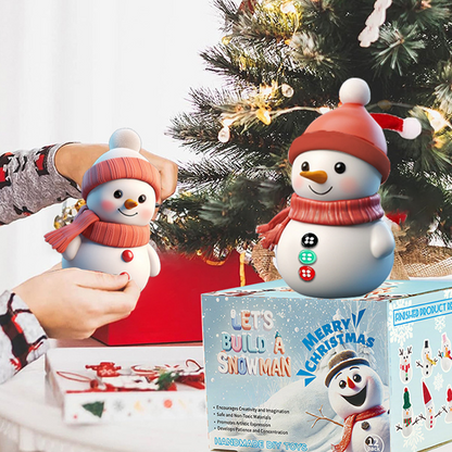 ☃️Комплекти за изработване на коледни снежни човеци за деца