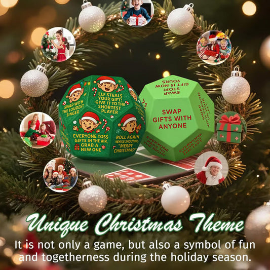 12-странна игра за размяна на коледни подаръциDice