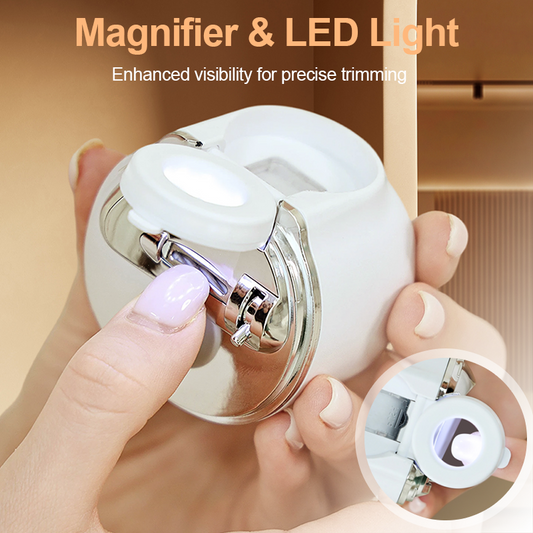 💅 Електрическа нокторезка със светлина | Прецизно и безопасно подстригване на ноктите! ✨