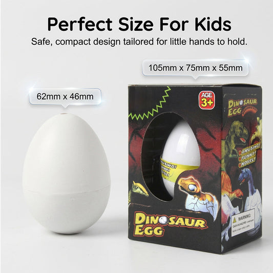 👶🎁 Динозавър играчка, която се излюпва във вода – Яйцевидна форма, безопасна и образователна! 🥚🦖