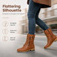 Nyhet✨👢Bekväma Damstövlar med Stabil Klack – Klassisk Design för Vardagen