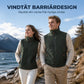 ❄️Unisex Vinterväst med Plyschfoder – Varm och Vindskyddande Västdam & Herr