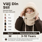 🧢Vindtät och värmeisolerande balaclava för barn som cyklar