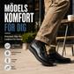Lätta, avslappnade slip-on-skor för män