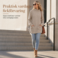 ✨ Ny kollektion 🤍Mysig Ribbstickad Tunika för Damer – Lös Passform, Mjuk Komfort och Elegant Lager-På-Lager Stil