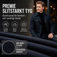 🧥 Medellång trenchcoat för herr med avtagbart foder