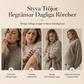 ✨ Ny kollektion 🤍 Stickad poncho-tröja med knappar för damer – elegant lager-på-lager-look, mjuk komfort och tidlös stil