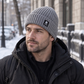 🧢 Löst stickad varm mössa för män – mjuk, bekväm och perfekt för kalla höst- och vinterdagar! ✨