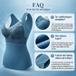 🔥50 % rabatt! Termisk damtanktop i slim-fit med inbyggd bygelbh