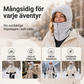 🥰 Varm vinterbaracklafa-mössa med dragkedja