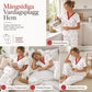 🌟Bästsäljare till nedsatt pris! Endast den här veckan!🌟 Pyjamas-set med tryck för damer, kortärmad överdel och långbyxor
